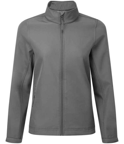 Premier Ladies Windchecker� Recycled Printable Soft Shell Jacket - DGY - XS
